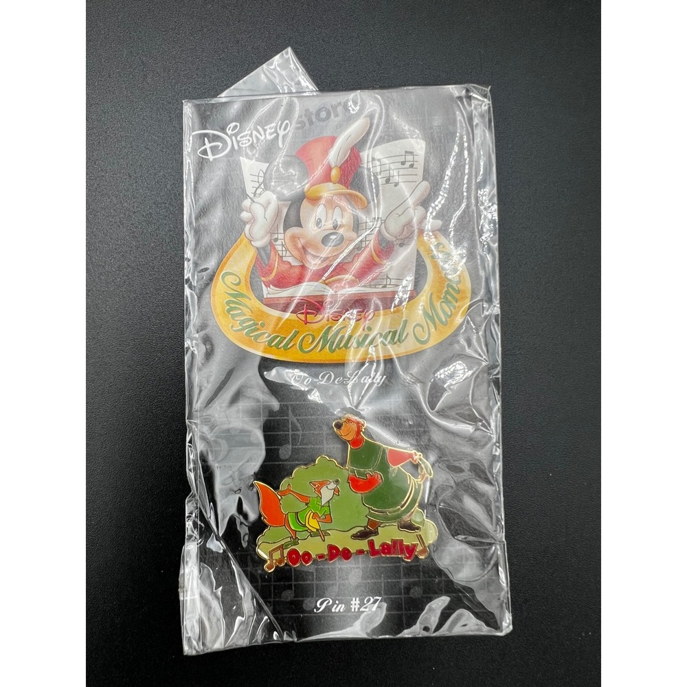 Disney Store Magical Musical Moments Pin 27 Robin Hood Oo-De-Lally Little John